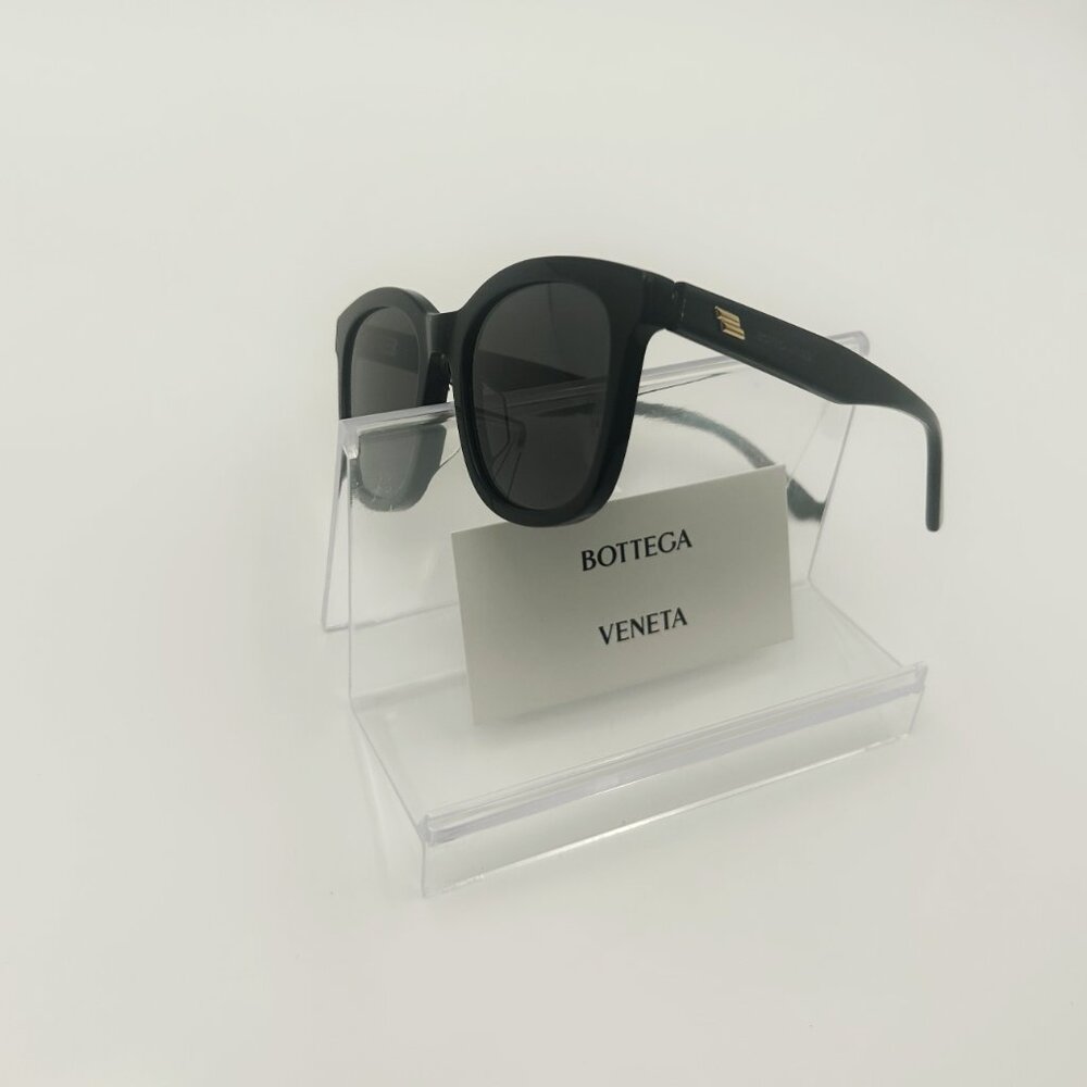 Bottega Veneta Square Sunglasses Black 54mm NWT Retail $440 Made in Japan - Picture 4 of 4